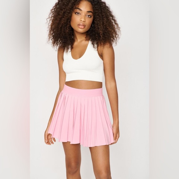 Garage Tennis Skirt Pink - Picture 6 of 10